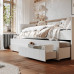 Pinio Calmo bed 200×90, white 2