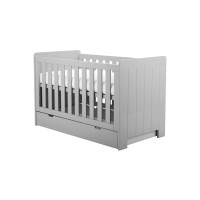 Pinio Calmo cot drawer 140×70, grey