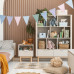 Pinio Miloo wide bookcase, champagne 3