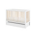 Дитяче ліжечко для немовляти приставне 120×60 біле - Pinio Pure 2