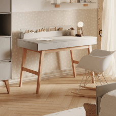 Pinio Swing tall desk, grey