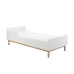 Pinio Miloo bed 200×90, white 3