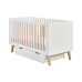Ящик под кроватку 140×70 белый Pinio Swing 2