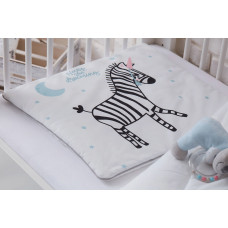 Постільний комплект з наповненням 100×135 Pinio ZEBRAS