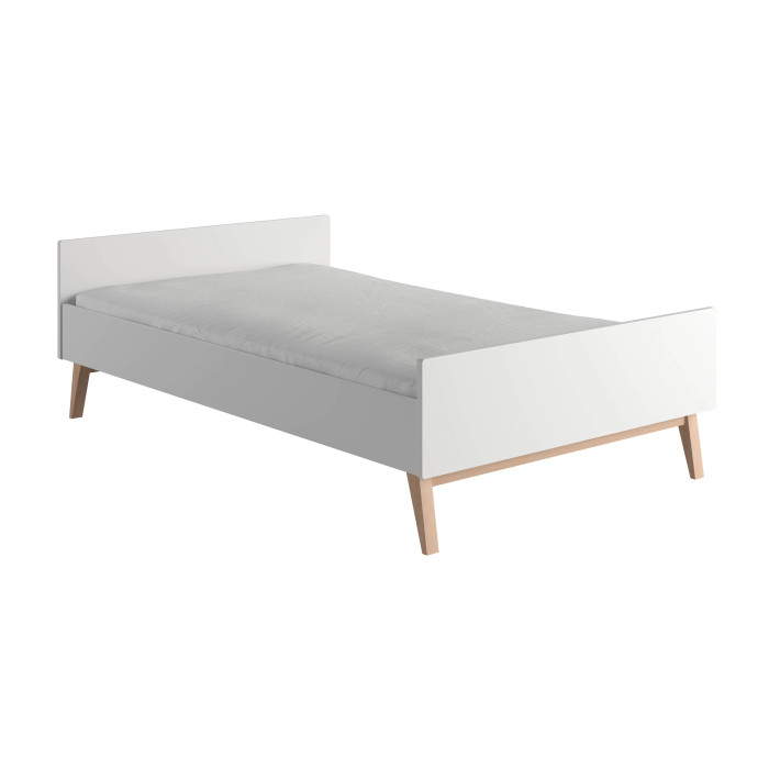 Pinio Swing bed 200×120, white 3