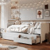 Pinio Calmo bed 200×90, white 3